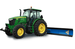 shadowblade snow plow attachment for tractors