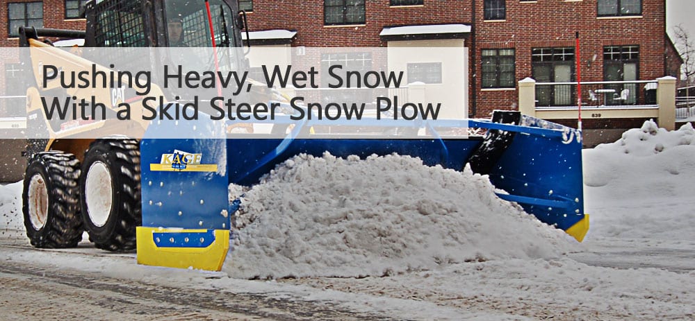 What is the best option for skid steer moving snow